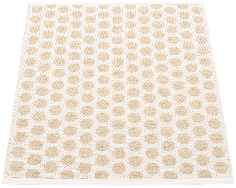 Covor pentru exterior și interior bej/crem 70x90 cm Noa Beige Vanilla – Pappelina