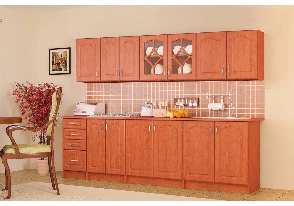 Bucatarie olea mebel mdf 2.6m, calvados