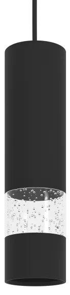 Lustră LED pe cablu BERNABETA 10xGU10/4,6W/230V neagră Eglo 39705