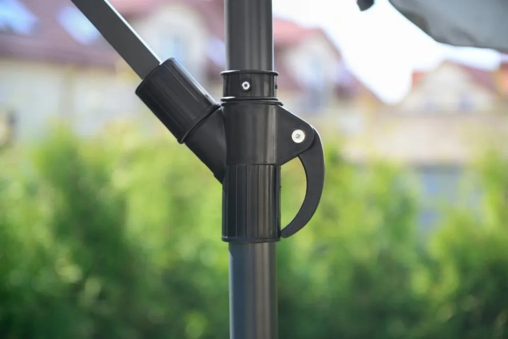 Umbrelă de gradină pliabilă 350cm Cream