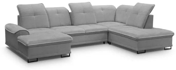 Coltar extensibil forma U gri deschis Boss