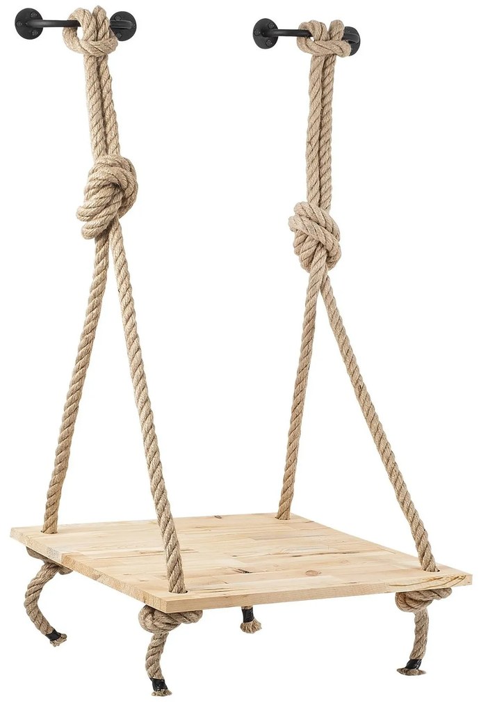 Raft Nusoma 2 (negru + lemn) . 1096074