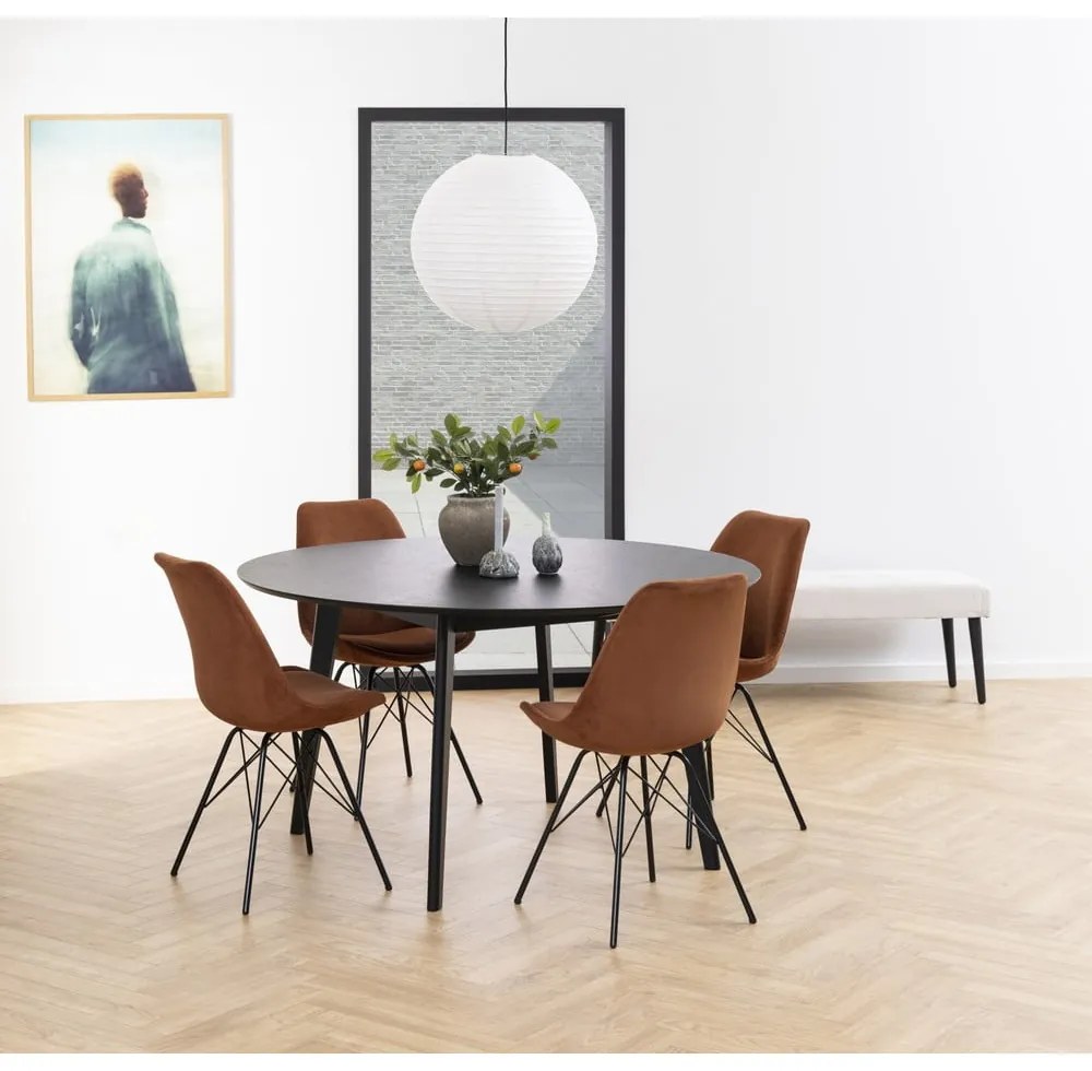 Scaun de sufragerie maro Eris - Actona