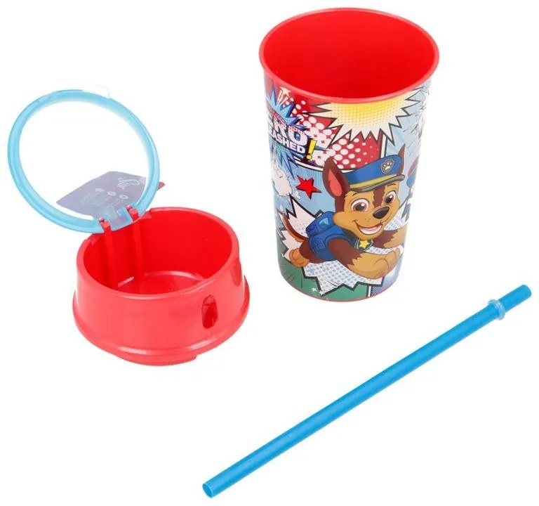 Patrula Cățelușilor pahar pentru băuturi răcoritoare și gustări 400 ml