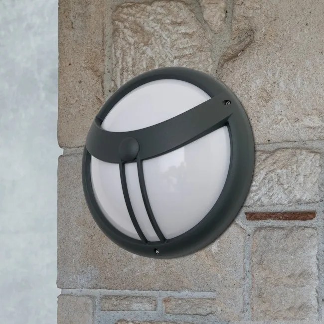 Aplica de exterior cu protectie IP54 si senzor de miscare Observer, antracit