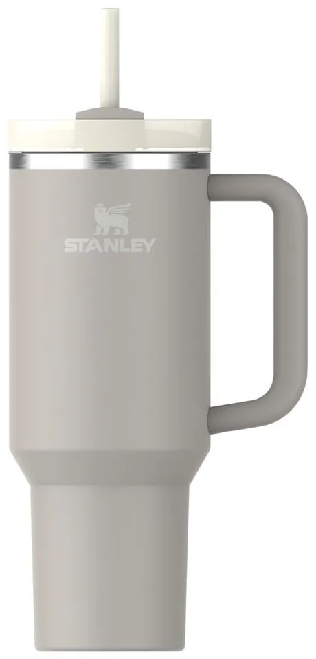Termos gri deschis cu pai din oțel inoxidabil 1,18 l Quencher H2.0 FlowState Tumbler Ash – Stanley