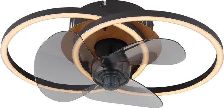 Lustra LED cu ventilator si telecomanda KAREN 03661 GL