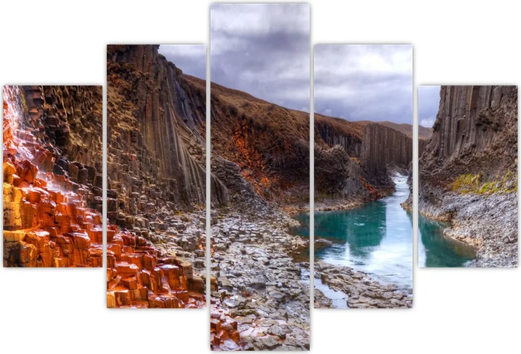 Tablou - Canionul Studlagil (150x105 cm)