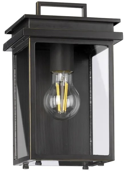 Aplică de exterior GLENVIEW 1xE27/60W/230V IP44 antracit Feiss