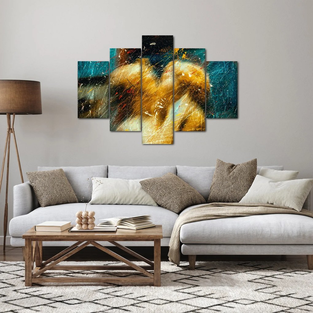 Tablou - Îngerii sărutăndu-se (150x105 cm)