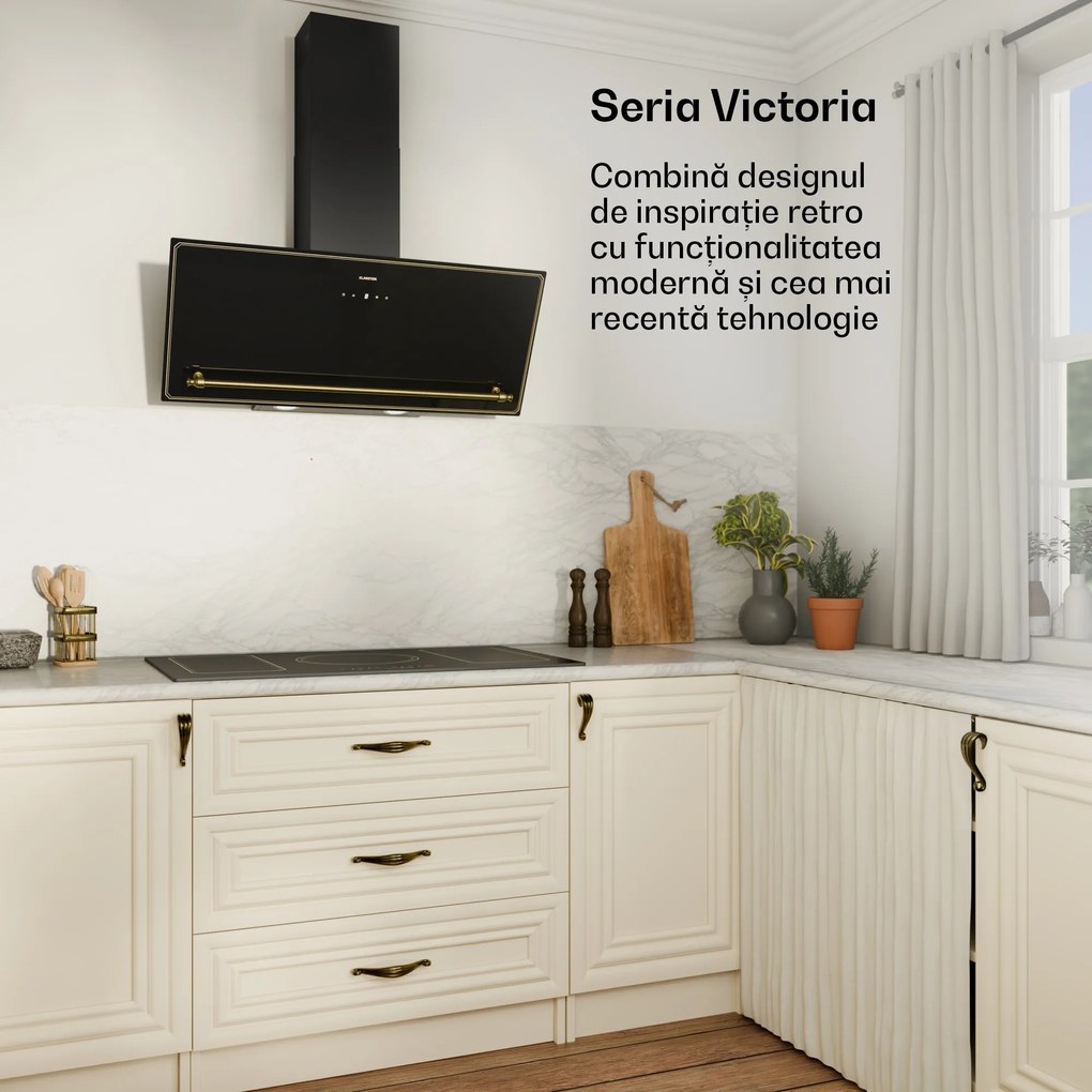 Klarstein Victoria 5 Flex, plită cu inducție, încorporabilă, 7400 W, 2 Flex zone, cronometru