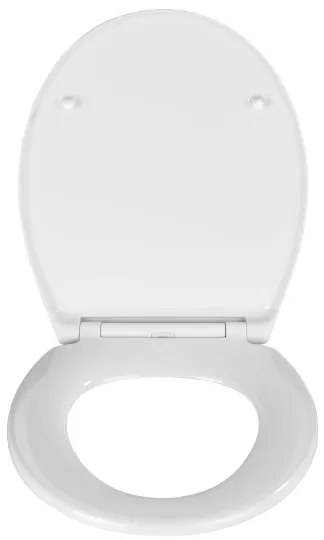 WENKO 21903100-WC capac SAMOS, 44,5 x 37,5 cm, alb/argintiu