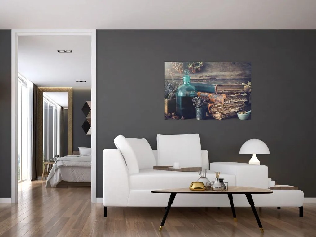 Tablou - Masa farmacistului (90x60 cm)