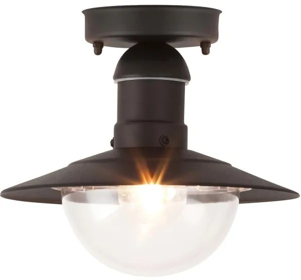 Brilagi - Plafonieră de exterior MOLDE 1xE27/60W IP44 negru