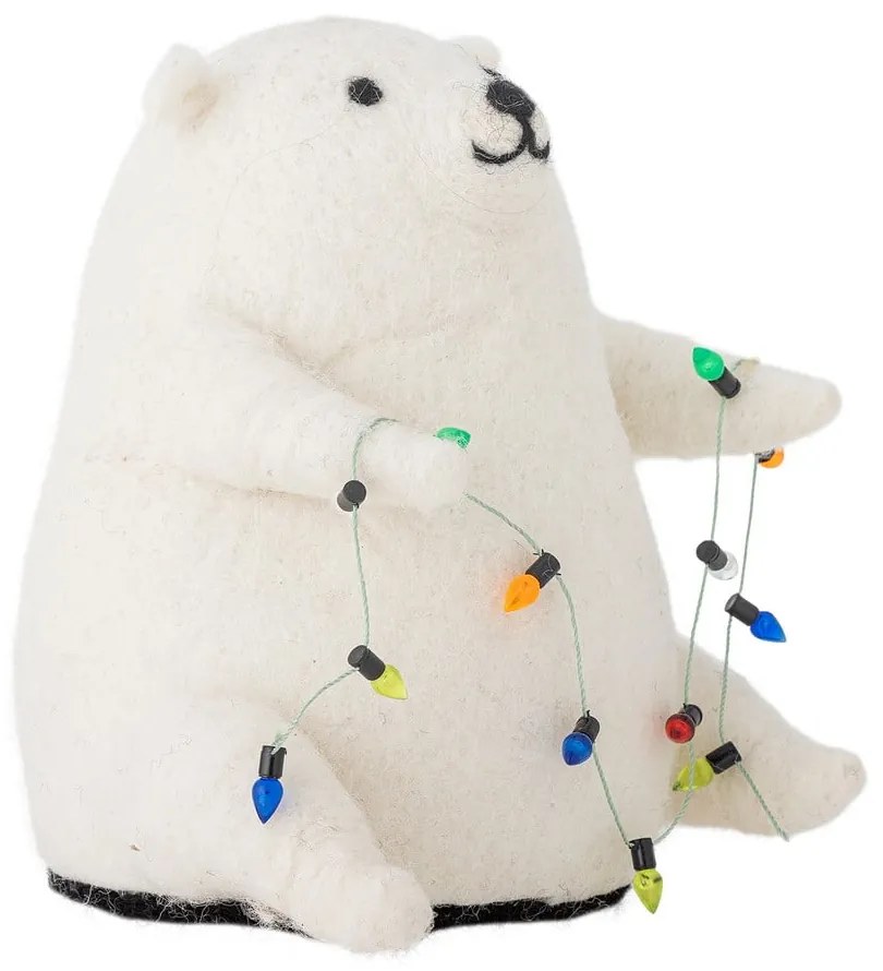 Decorațiune luminoasă albă Wally – Bloomingville