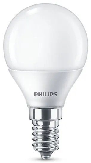 SET 4x bec LED Philips P45 E14/5,5W/230V 2700K