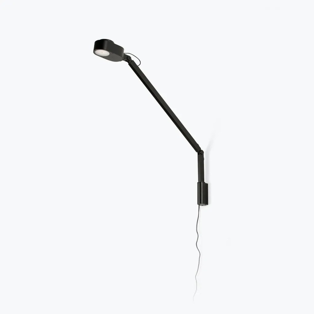 Aplica LED dimabila / Lampa de perete design ultra-modern INVITING neagra