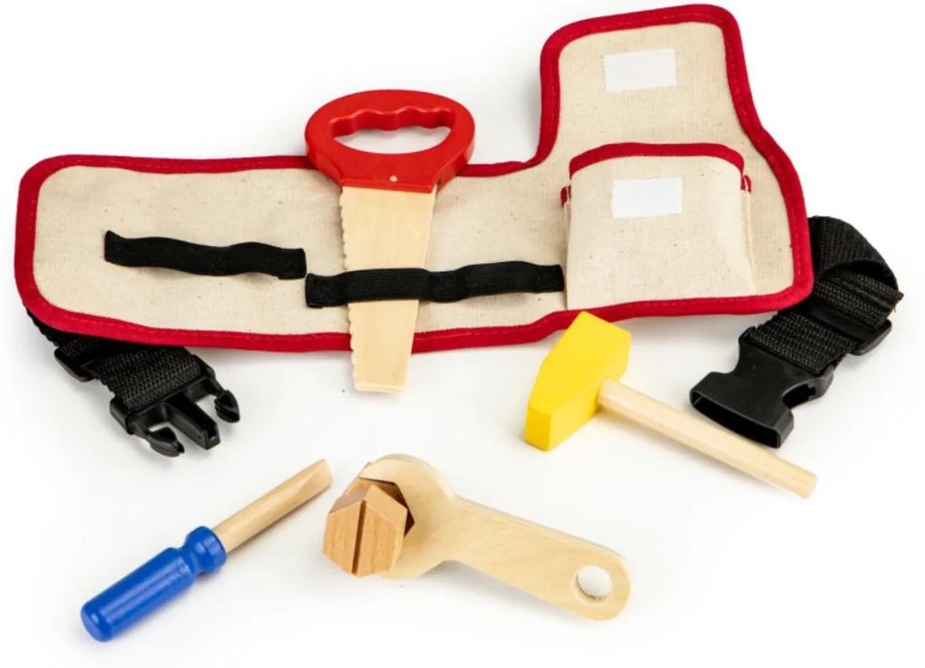 ECO TOYS Instrument de lemn pentru copii cu o curea