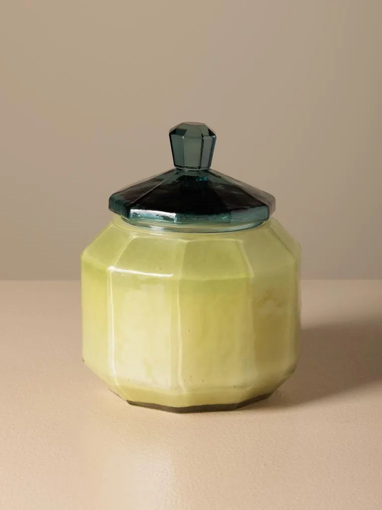 Lumanare decorativa, verde, Bijou