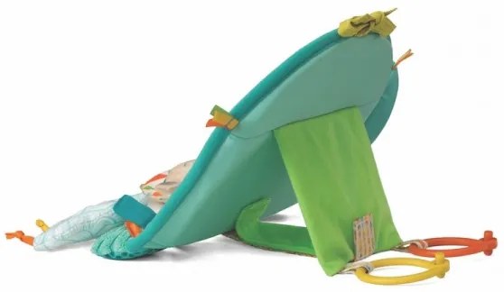 Jucărie suspendată cu activități și elefant cu oglindă Infantino