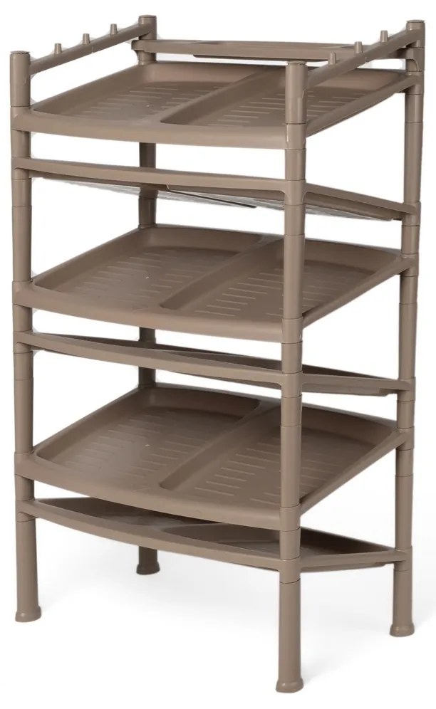 Botnik 6 etaj Brown 52 x 34 x 91 cm