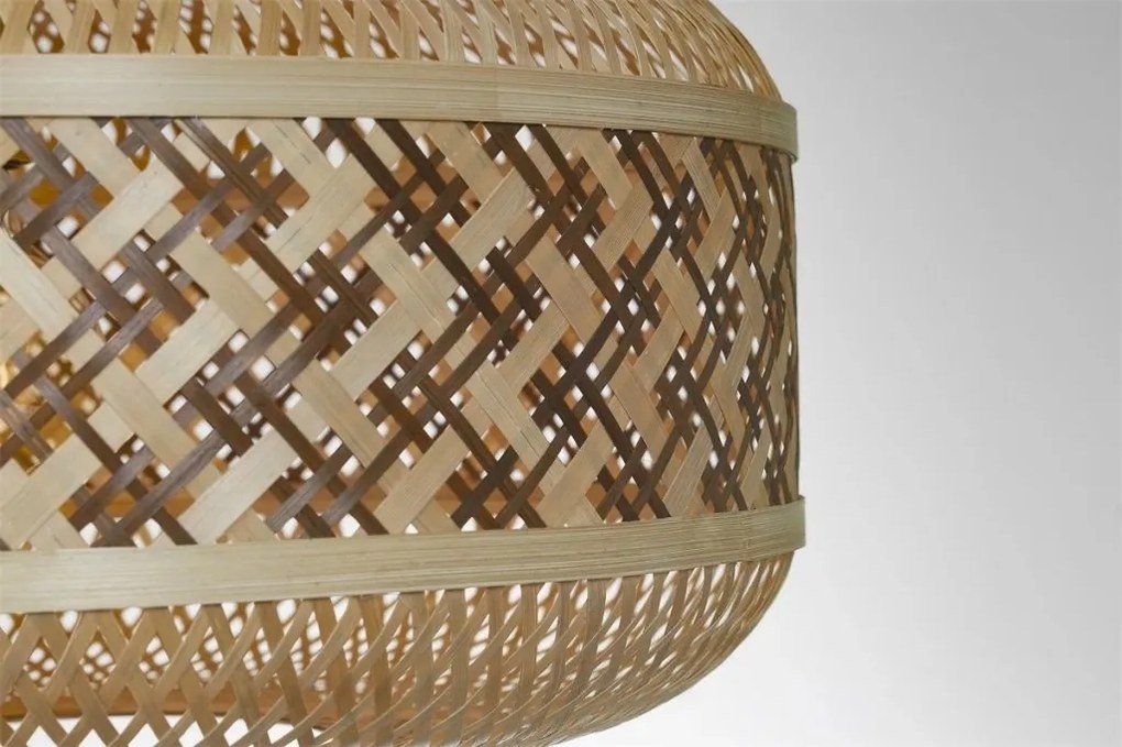 Lustra suspendata Eco, Bambus, Langkawi natural/brown