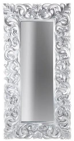 Oglinda de perete decorativa Venice argintiu antic, 180cm