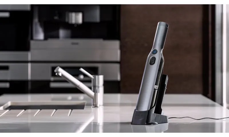 Aspirator de mana Shark WV200EU, 115W, Perie pentru animale, Autonomie 8 min, HEPA, Gri