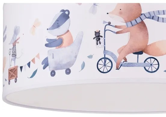 Duolla - Plafonieră LED copii CORTINA LED/26W/230V pr. 40 cm 4000K