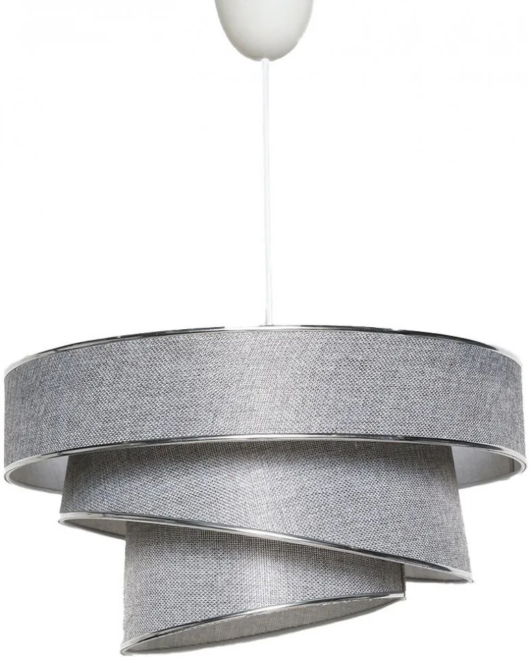 Lustra Couper - Grey, Silver, Soclu E27, Max. 45 - 60W