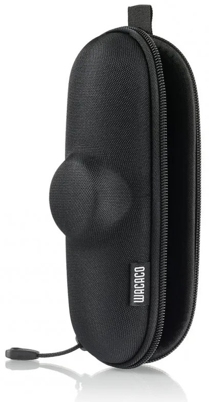 Husa de protectie pentru espressor portabil Wacaco Minipresso GR/NS/CA, Rezistenta la socuri, Impermeabila, Bucla pentru agatat, Negru