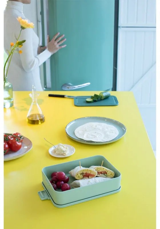 Cutie pentru alimente Brabantia Make&Take 1006288, 2 L, Inchidere etansa, Fara BPA, Verde