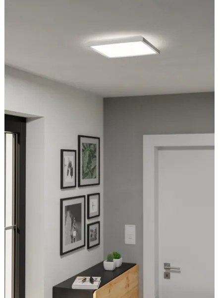 Eglo 901449 - Plafonieră LED baie ROVITO 13,4W/230V 29x29cm IP44 albă