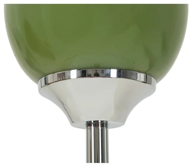 Lampadar verde/gri cu abajur textil (înălțime 160 cm) Eva – Mauro Ferretti