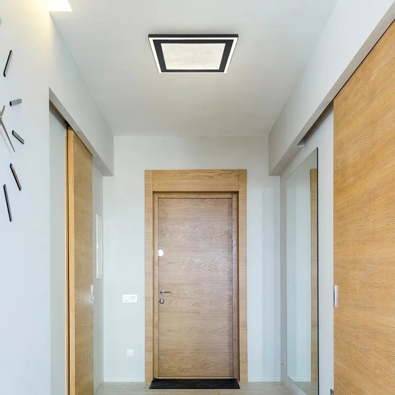 Plafoniera LED design slim DAVIES 33x33cm