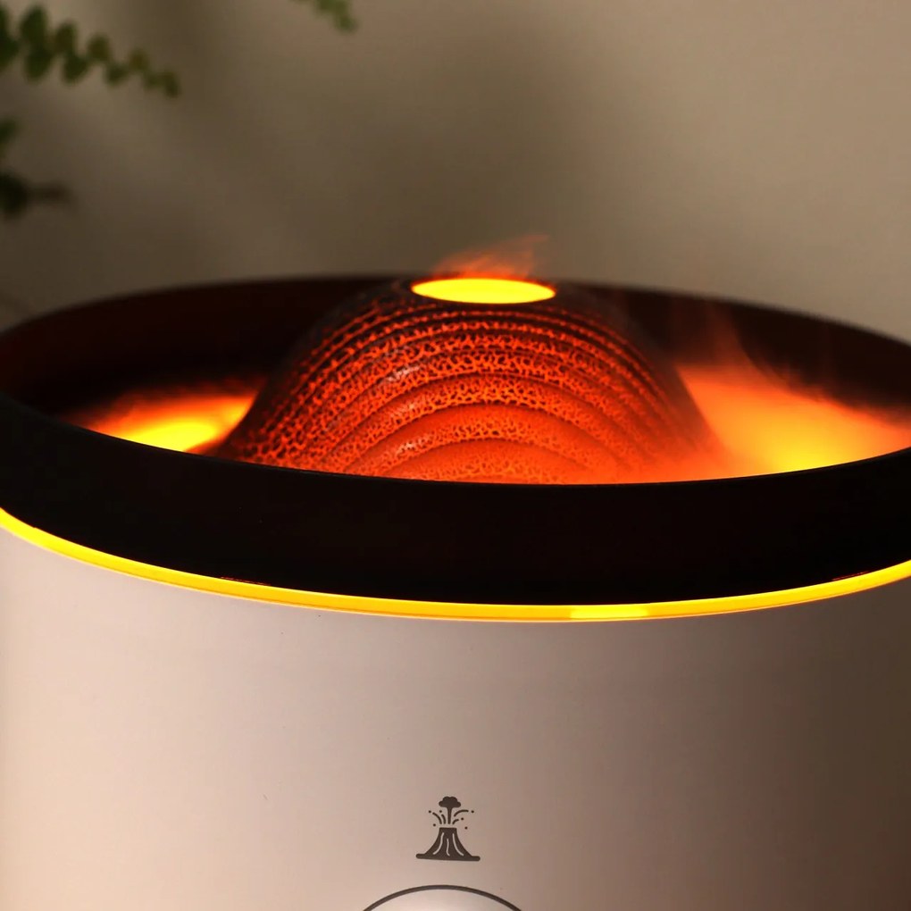 Aroma Difuzor cu Efect Vulcanic Mare - Două Culori