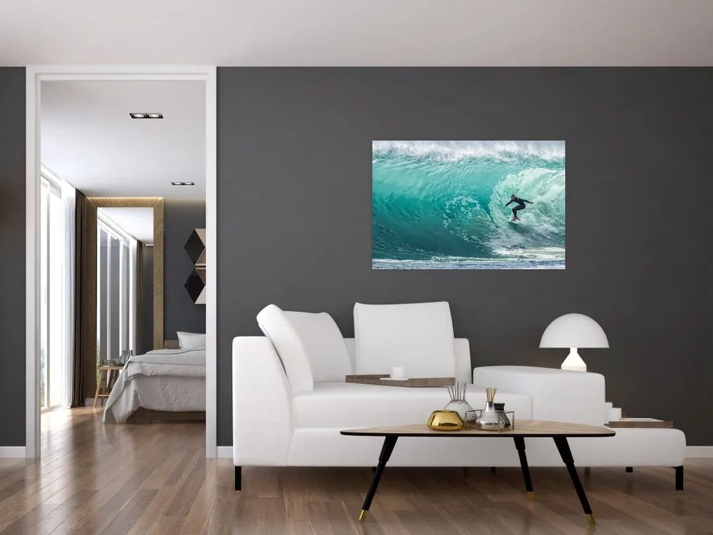 Tablou cu surferi (90x60 cm)