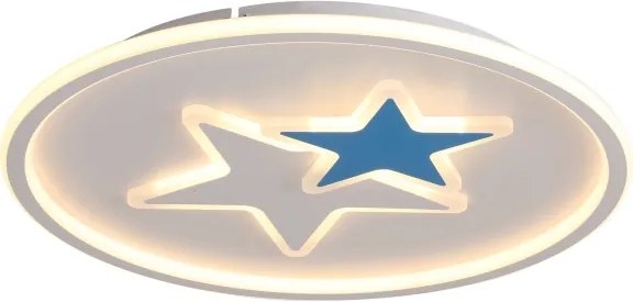 Brilagi - Plafonieră LED pentru copii STARS, 35 W, 230 V, Ø 53 cm