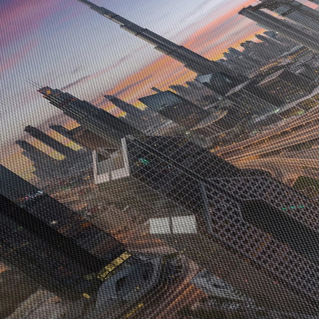 Tablou - Panorama din Dubai (150x105 cm)