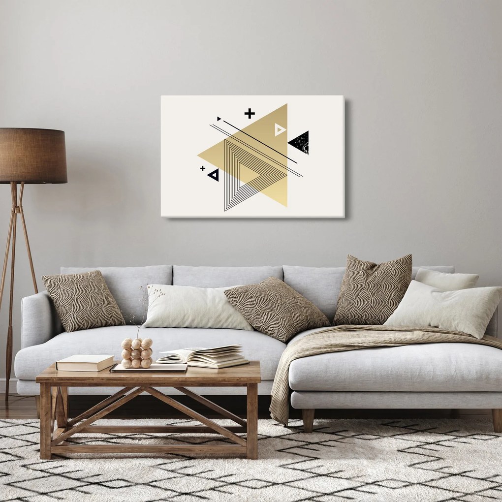 Tablou - Forme geometrice N⁰4 (90x60 cm)
