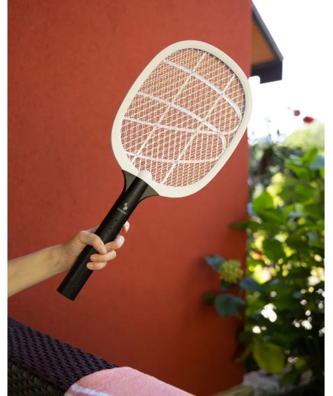 Capcana electrica pentru insecte Beper P206ZAN250, 2W, Incarcare USB, Suport, Iluminare LED, Alb