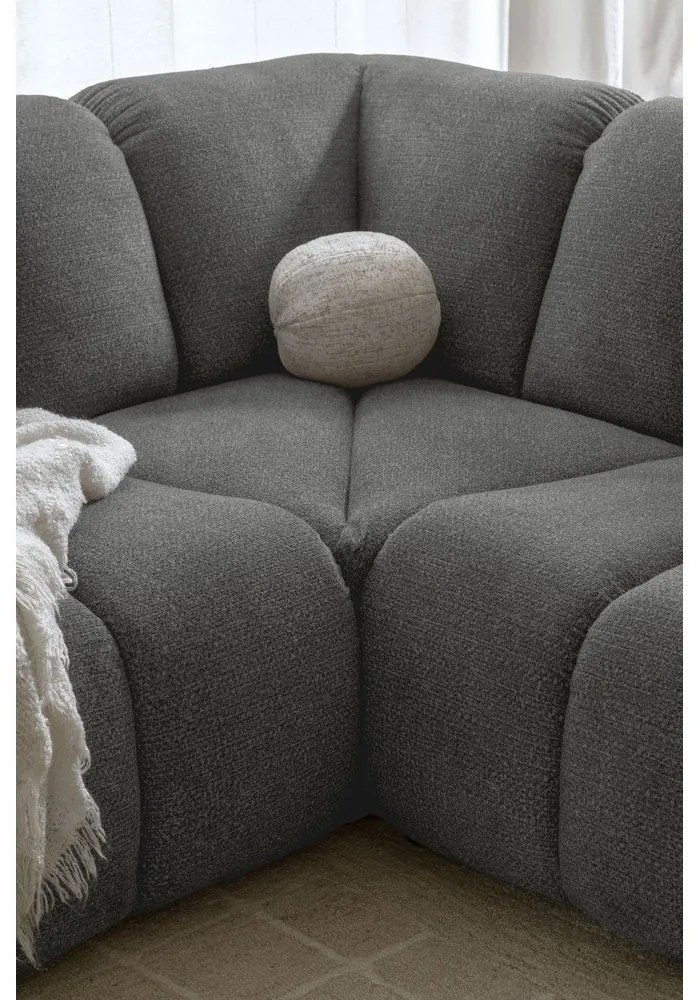 Colțar gri (cu colț pe partea stângă/în formă de ”L”) Shell – Miuform