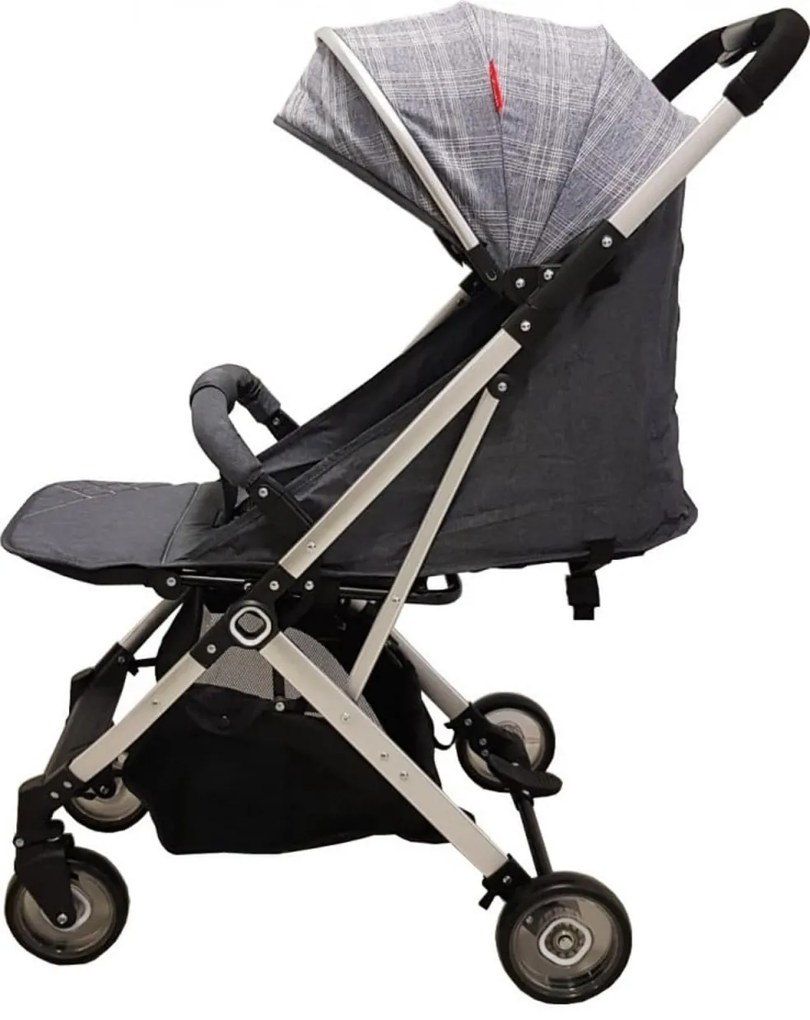 Carucior sport ultracompact pentru copii BABY CARE™ PRO A320, Transformabil in troller, Spatar reglabil in 3 trepte, Pozitie somn , Roti
