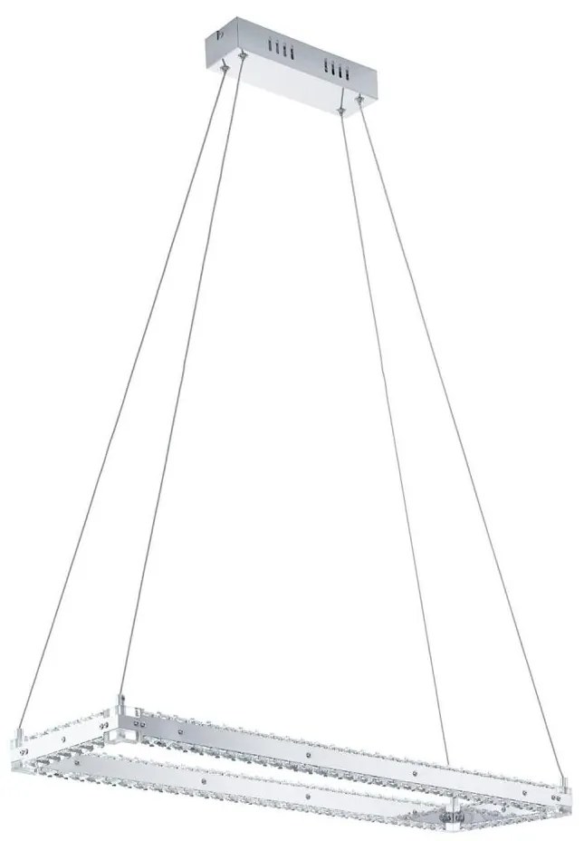 Pendul LED Eglo 31669 VARRAZO LED/17W/230V