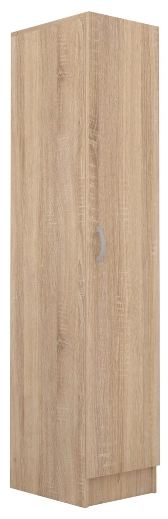 Dulap Remi, O Usa, Stejar Sonoma, 40 x 51 x 170 cm