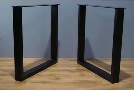 Picioare masa metal, Carpath Homs , Negru,55x70X72 cm