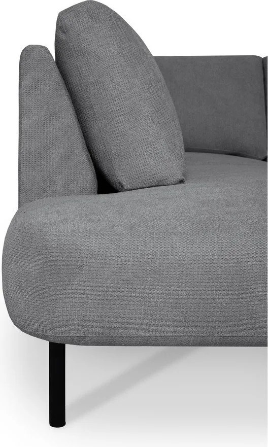 Colțar gri închis (cu colț pe partea stângă /în formă de "U") Hero – Scandic