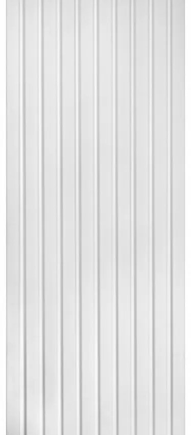 Panou riflaj decorativ 3D din polimer rigid, model Groove - 12.2x1.2x250 cm