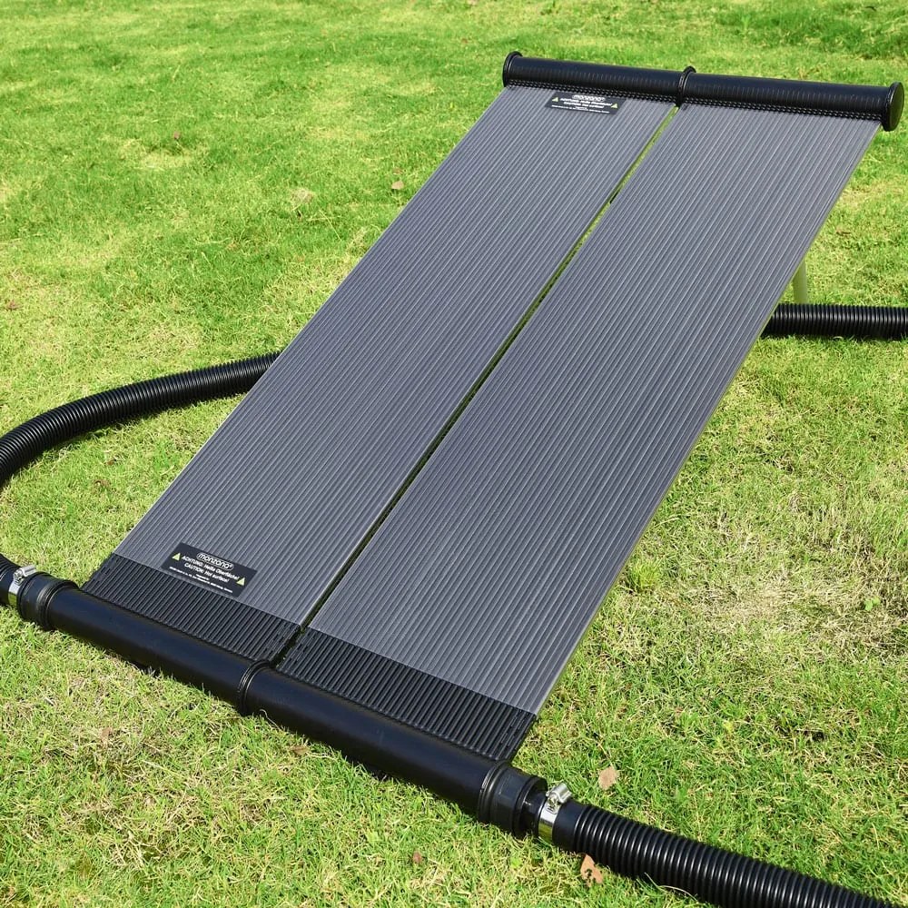 Deuba Panou solar pentru incalzirea apei 116x66x6cm - antracit