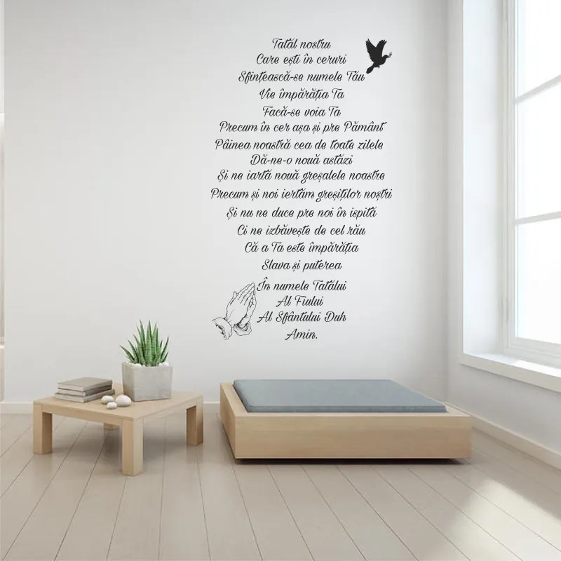 Sticker perete Tatal Nostru